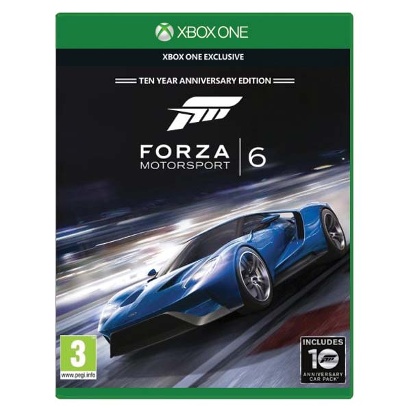 FORZA MOTORSPORT 6 (TEN YEARS ANNIVERSARY EDITION) [XBOX ONE]